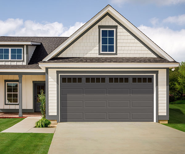 Traditional Steel Garage door installation by experienced technicians